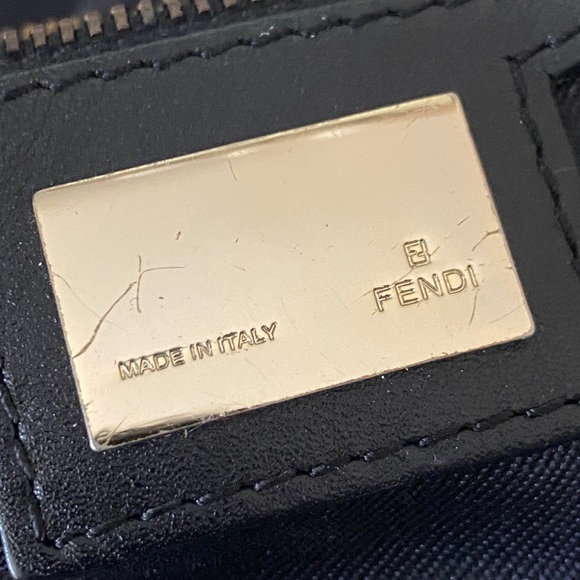 Fendi Black Monogram Zucca Chef Shoulder Bag - Picture 10 of 13